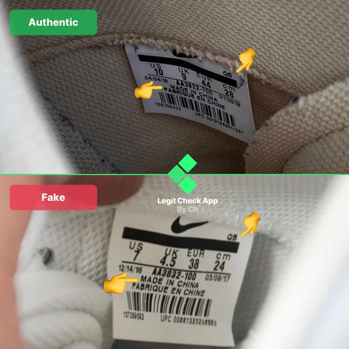 how to spot fake off white shoes