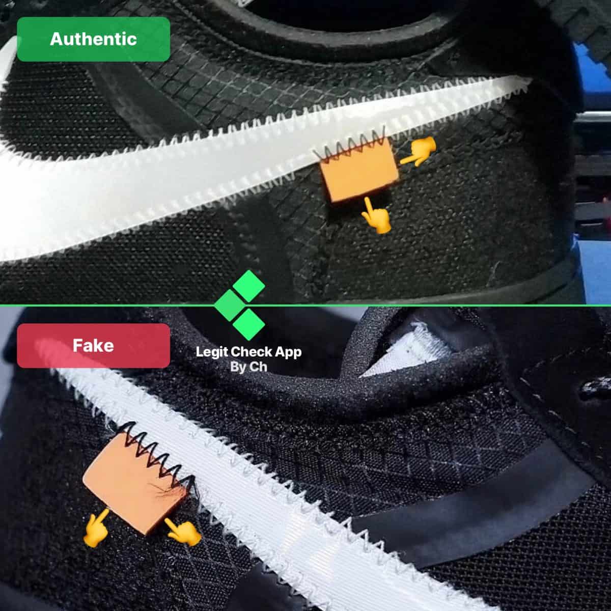 How To Spot The Fake Off-White Nike Air 