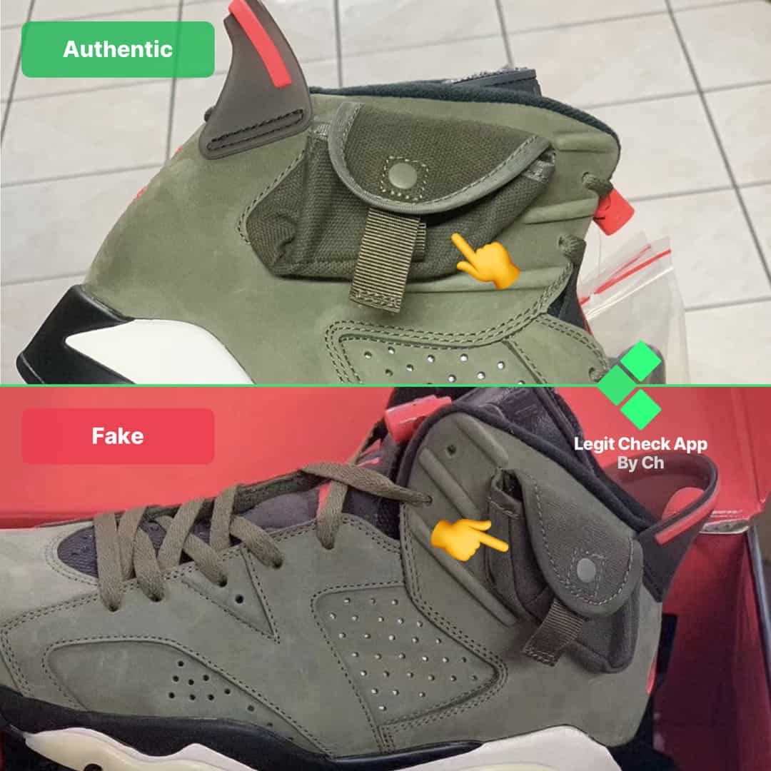 How To Spot Fake Jordan 6 Travis Scott 