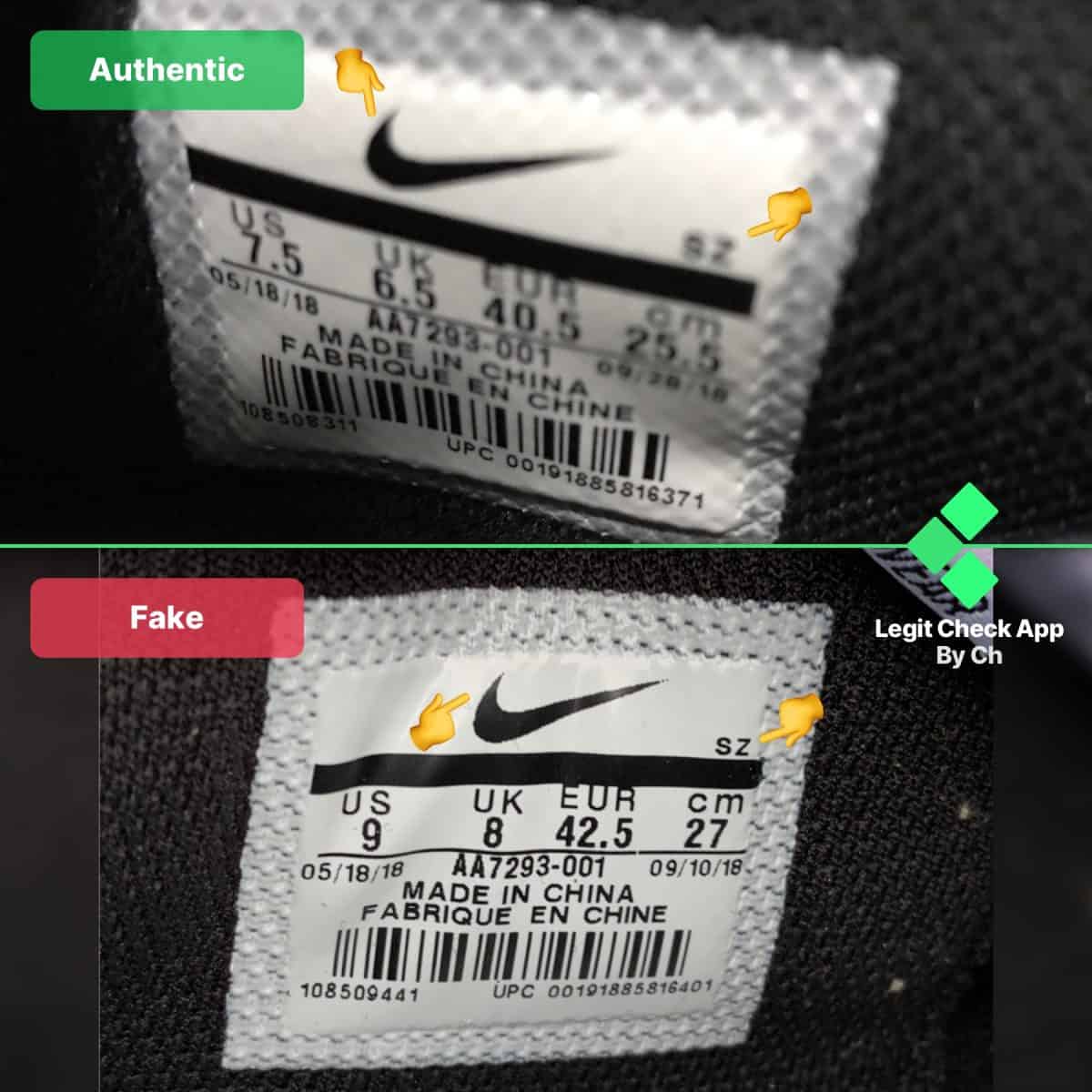 how to spot fake off-white air max 90 black