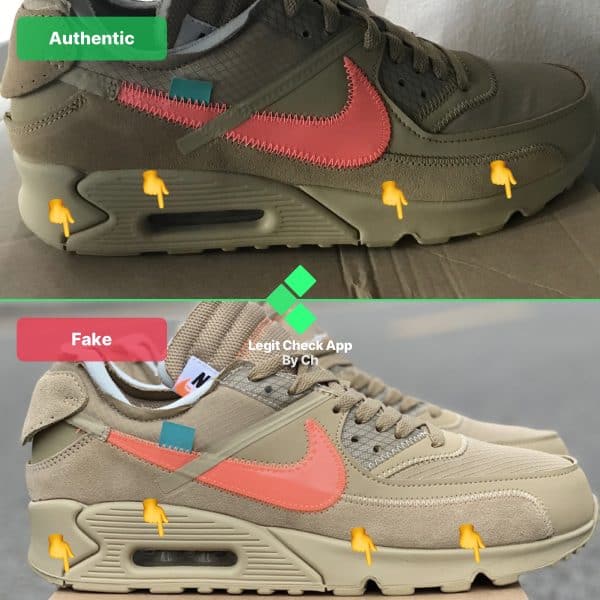 Off-White Air Max 90 Desert Ore: Real Vs Fake Guide (2024)