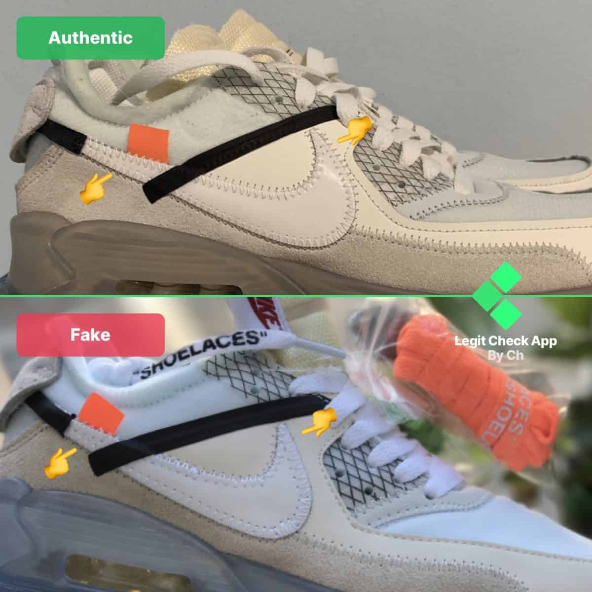 off white air max 90 authentication guide