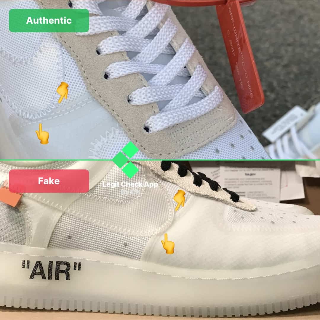 How To Spot Fake Off-White Air Force 1 (2023) - Legit Check By Ch