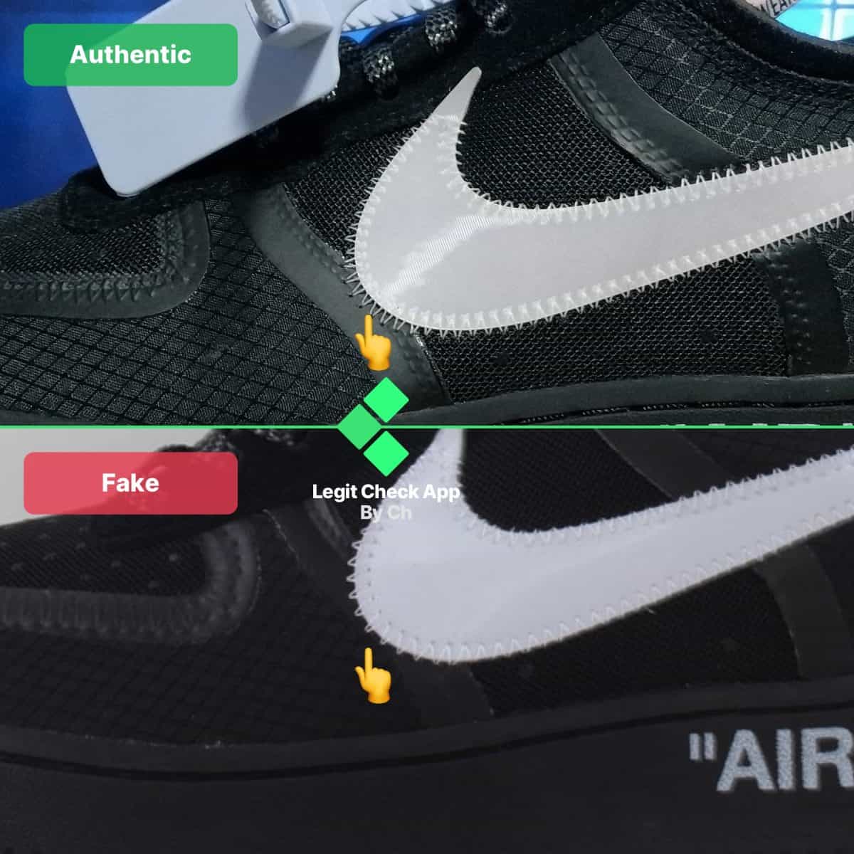 How To Spot The Fake Off-White Nike Air 