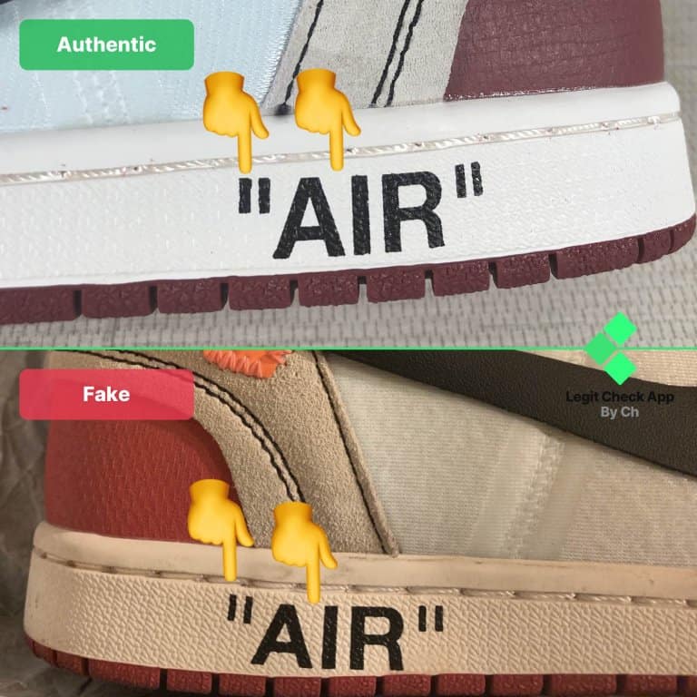 How To Spot Fake Off-White Air Jordan 1 Chicago - Legit Check By Ch