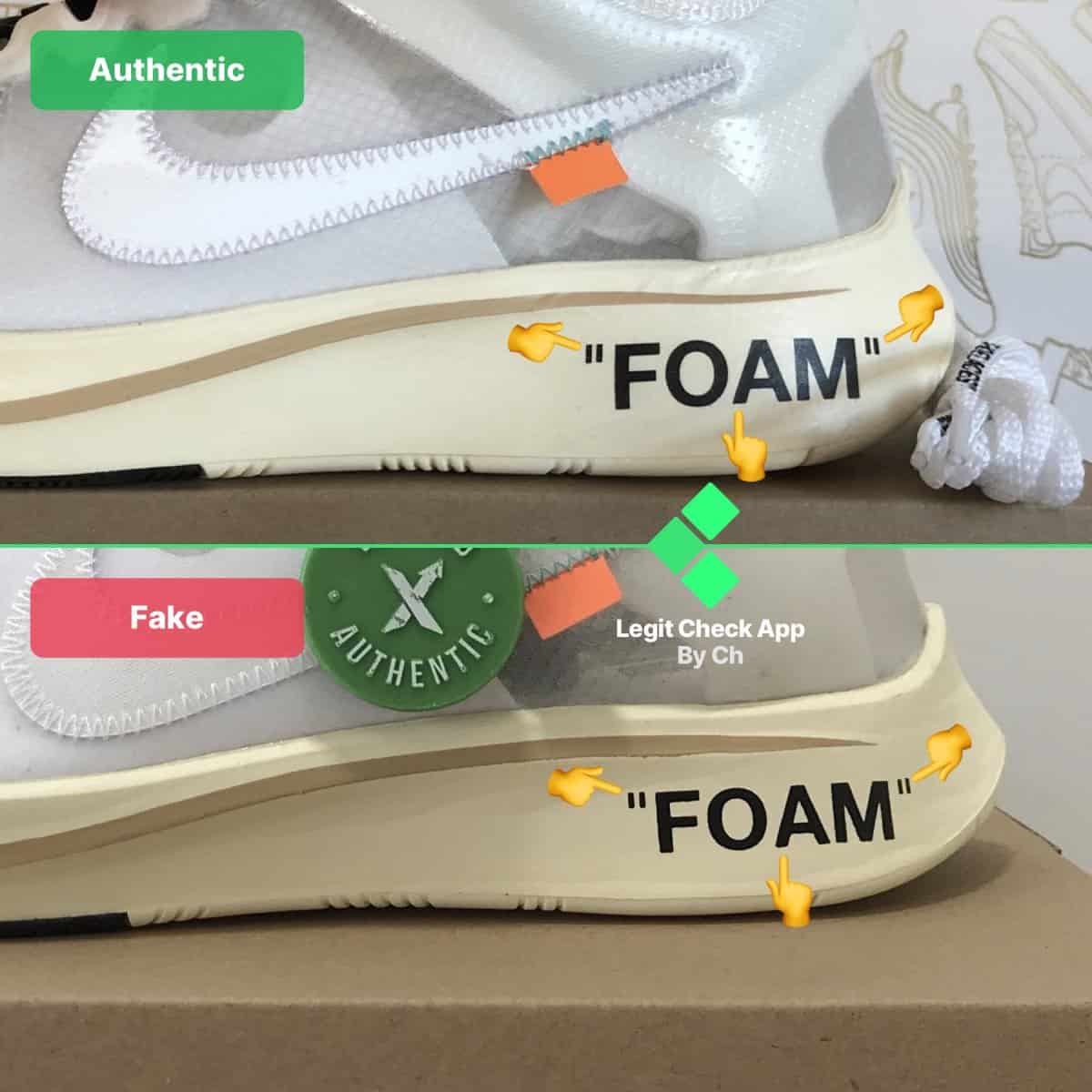 how to spot fake ow zoom fly