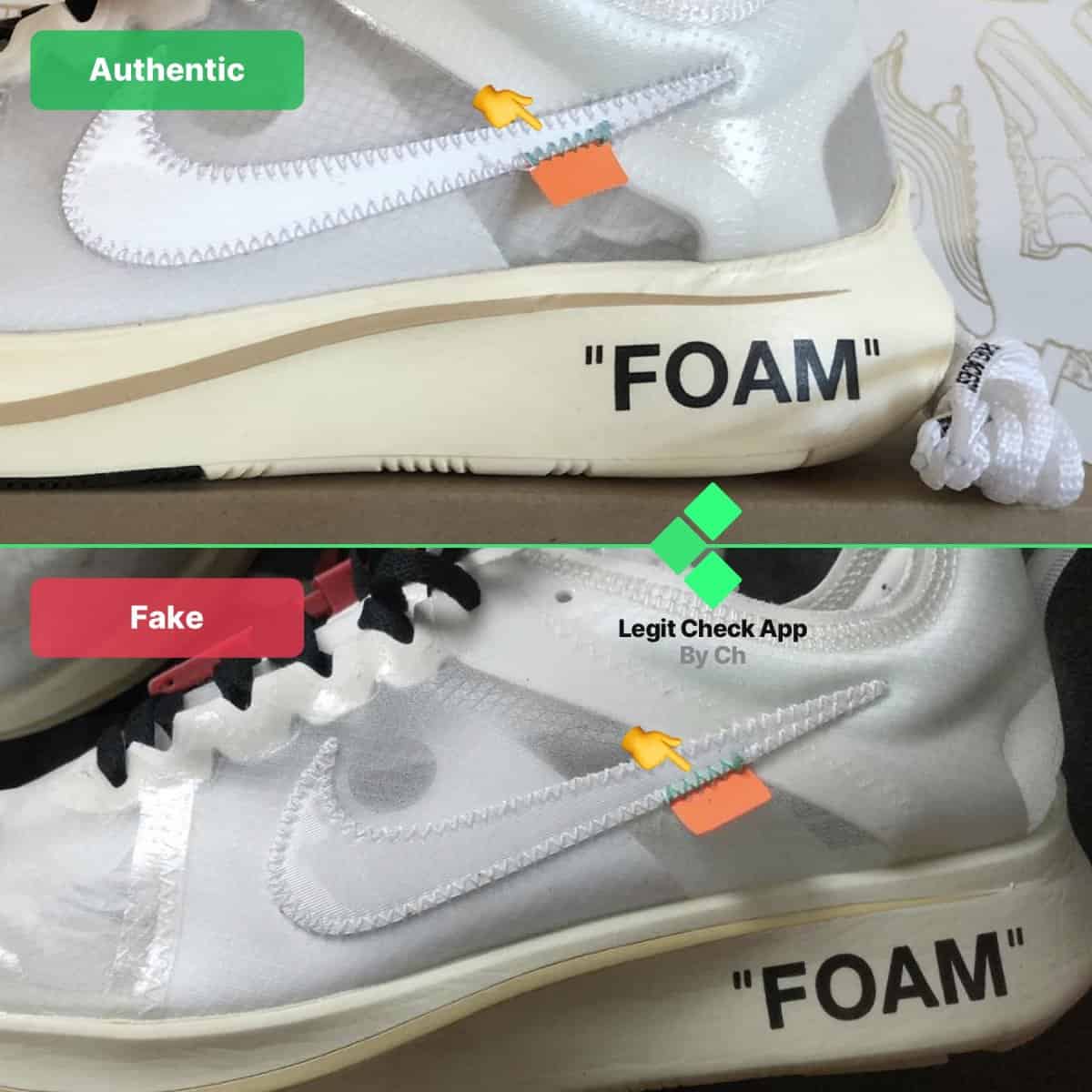 How To Spot Fake Off-White Nike Zoom Fly -Real Vs Fake OW Zoom Fly 