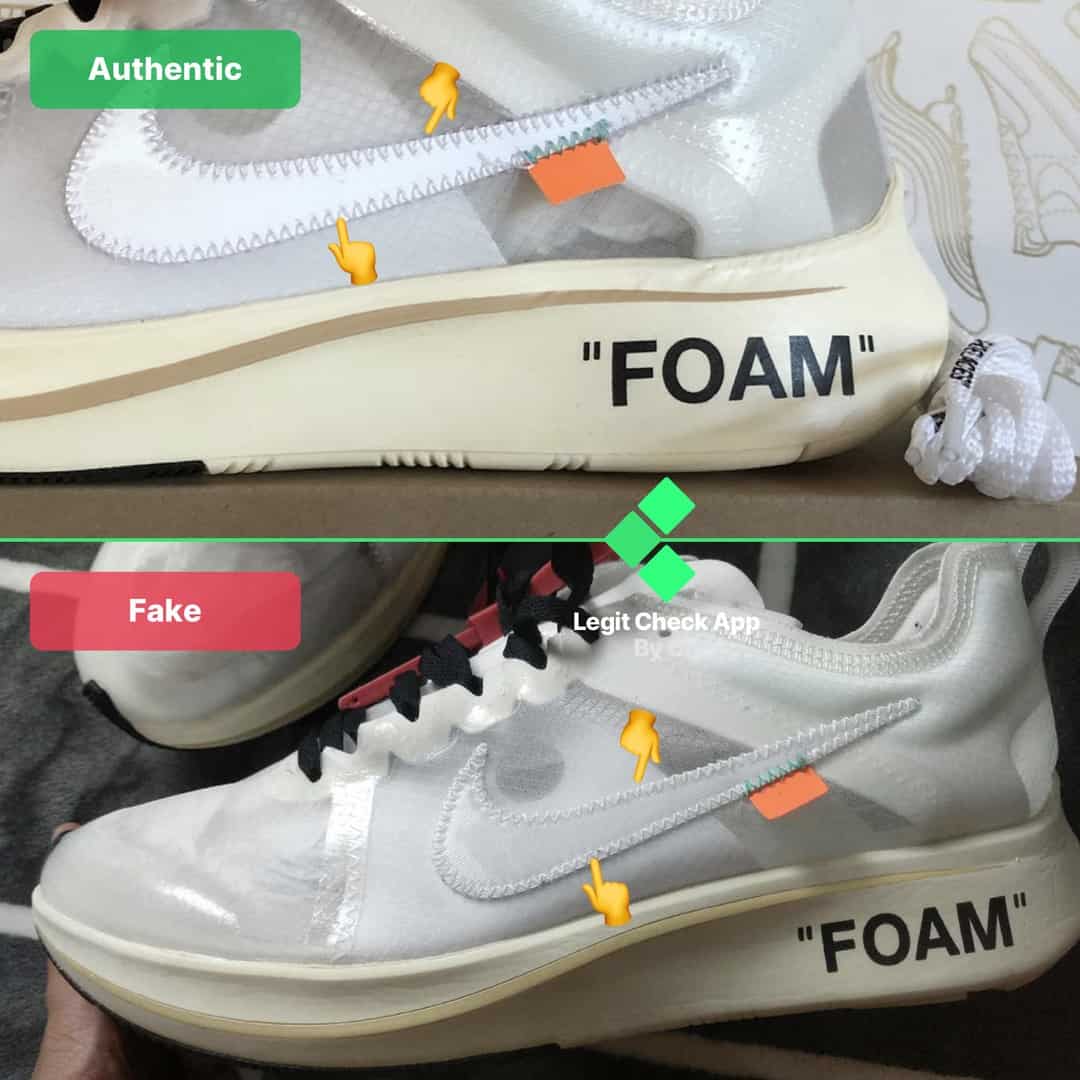 Nike Zoom Fly x Off-White Legit Check: Fake Vs Real