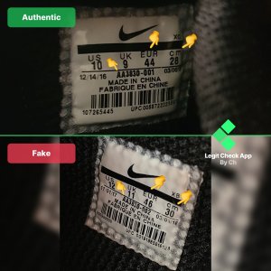 How To Spot Fake Off-White Presto Black - Real Vs Fake Off-White Nike ...