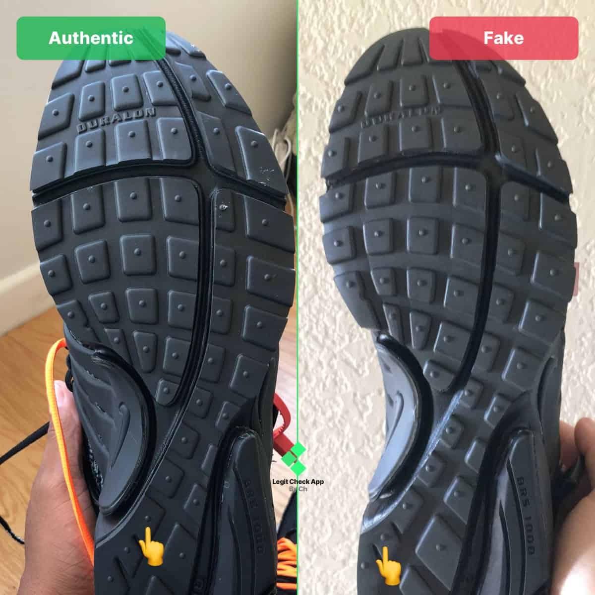 how to authenticate Off-White Air Presto Black