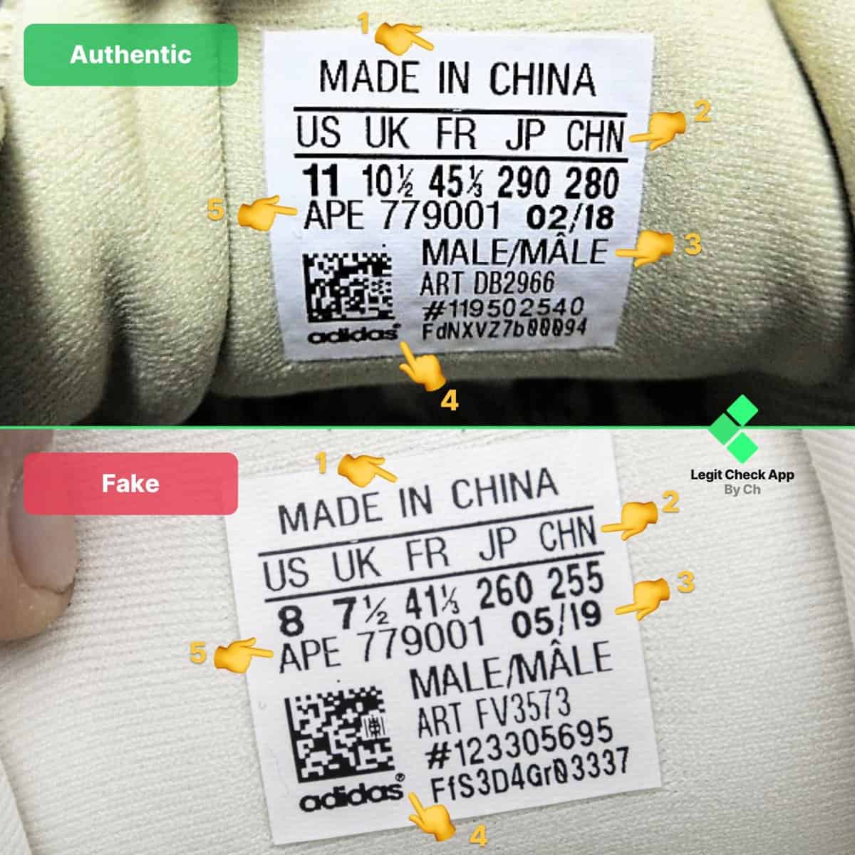 How To Spot Any Fake Yeezy 500 (In 2024) - Legit Check By Ch