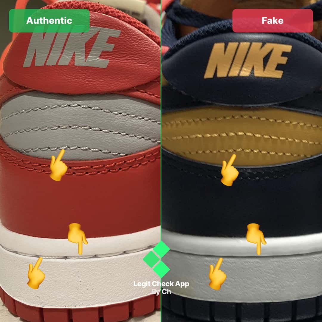 How To Spot Fake Off-White Dunk - Fake Vs Real Off-White Nike SB Dunk ...