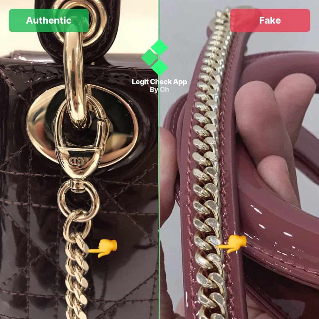 how to tell fake dior lady bags