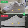 How To Spot Fake Nike Air Force 1 Sneakers - Real Vs Fake Nike AF1 ...