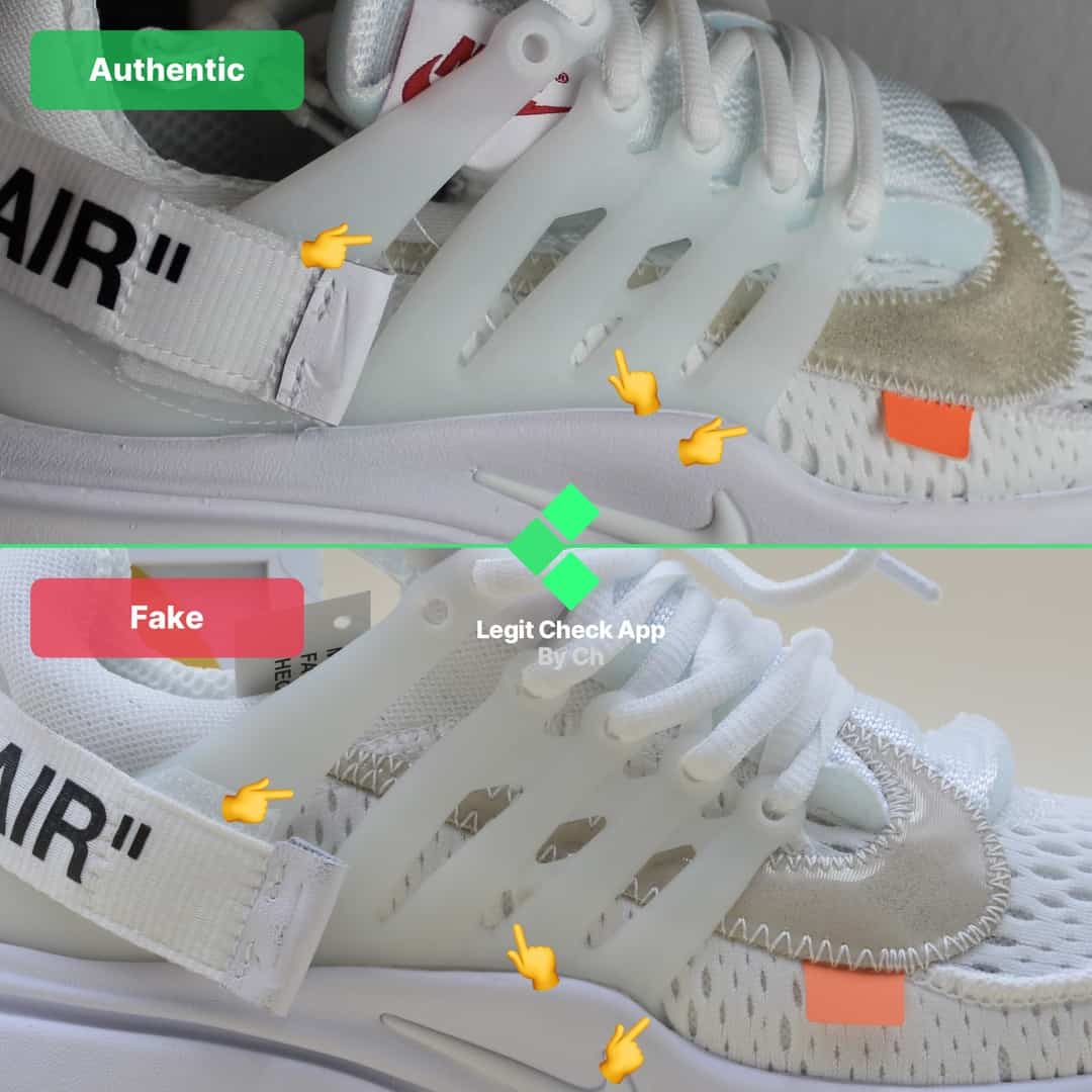 Off-White Air Presto White Legit Check Guide - Real Vs Fake OW Air ...