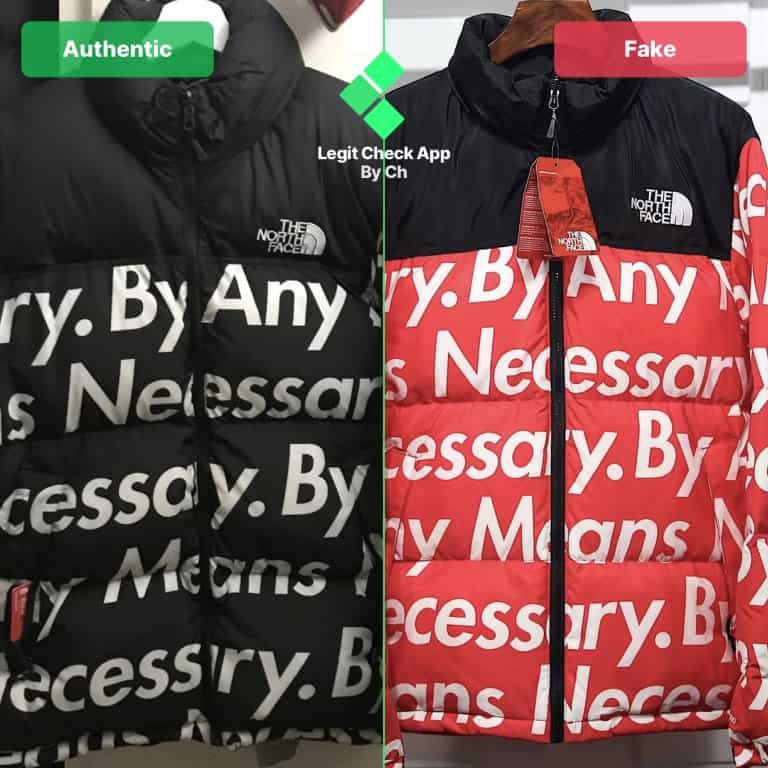 How To Spot Fake Supreme X The North Face Necessary By Any Means