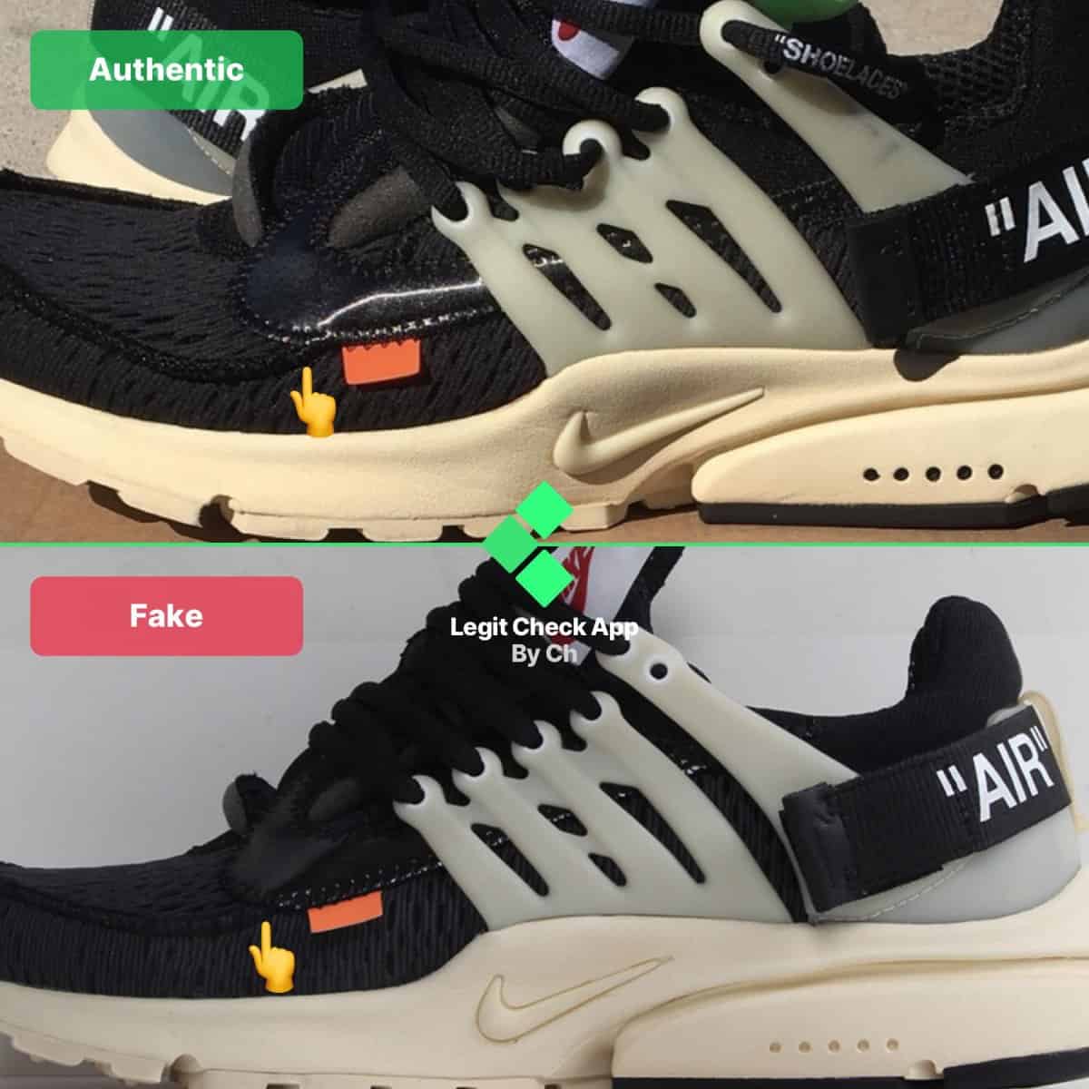 How To Spot Fake Off-White Air Presto OG - Legit Check By Ch
