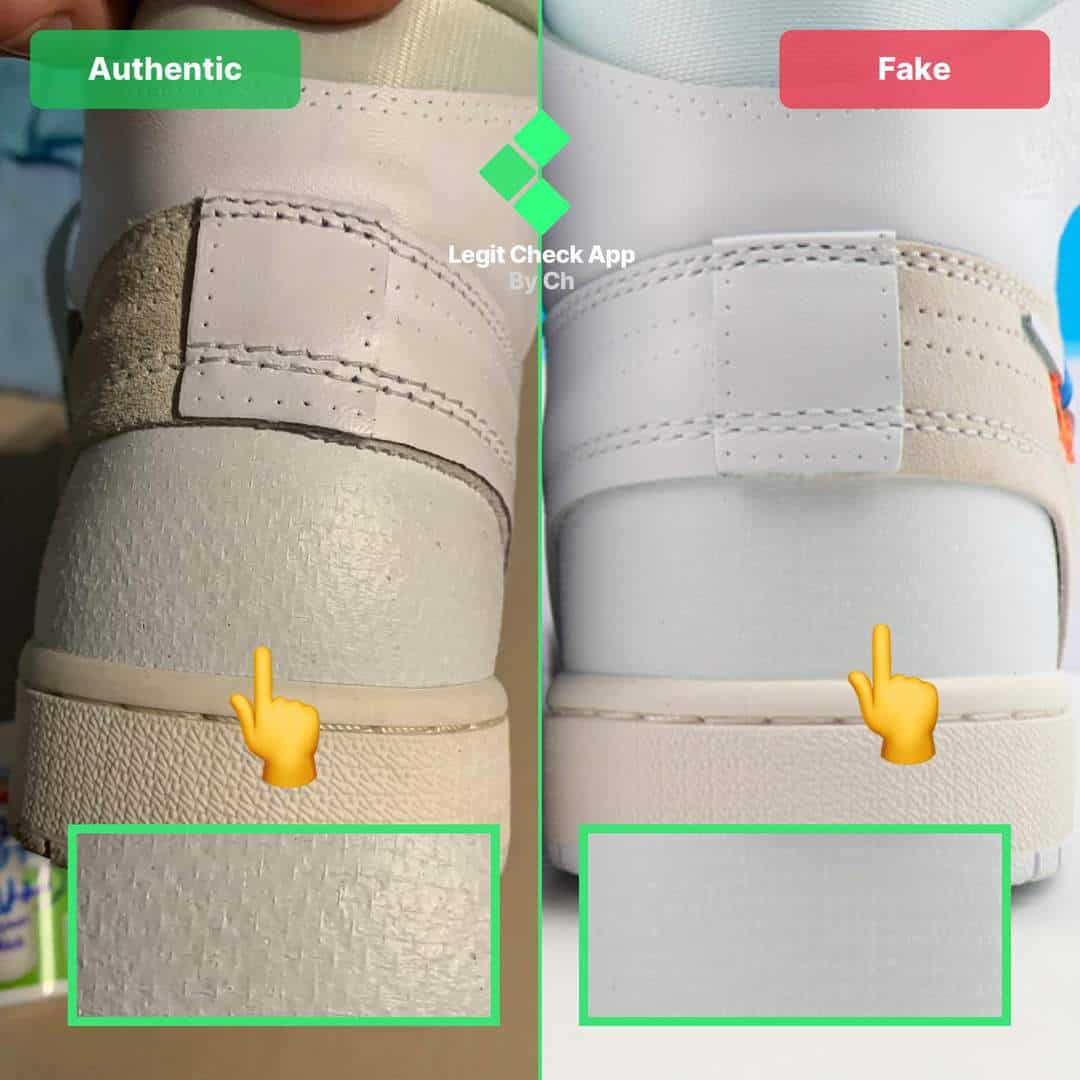 Jordan 1 Off-White NRG Legit Check: Real Vs Fake - Legit Check By Ch