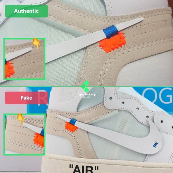 Jordan 1 Off-White NRG Legit Check: Real VS Fake - Legit Check By Ch