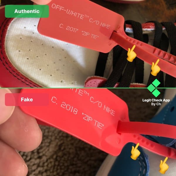 Guide On How To Spot Fake OffWhite Zip Ties (All