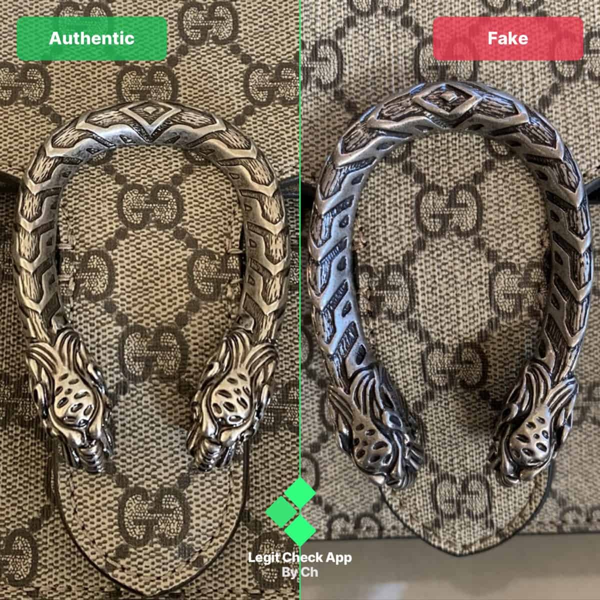 Real Vs Fake Gucci Dionysus GG Supreme Shoulder Bags - Legit Check By Ch