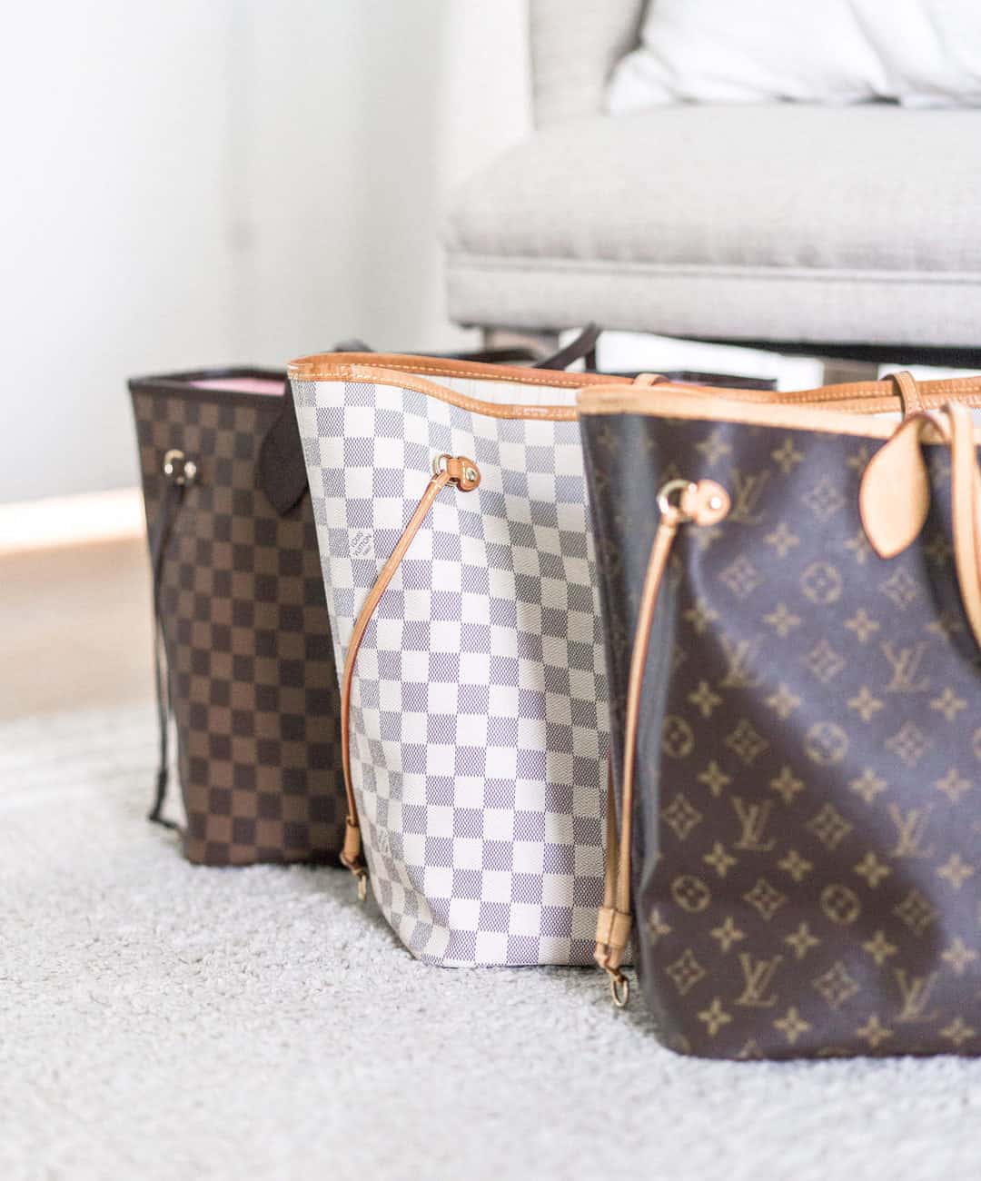 authenticity check LV Neverfull bag