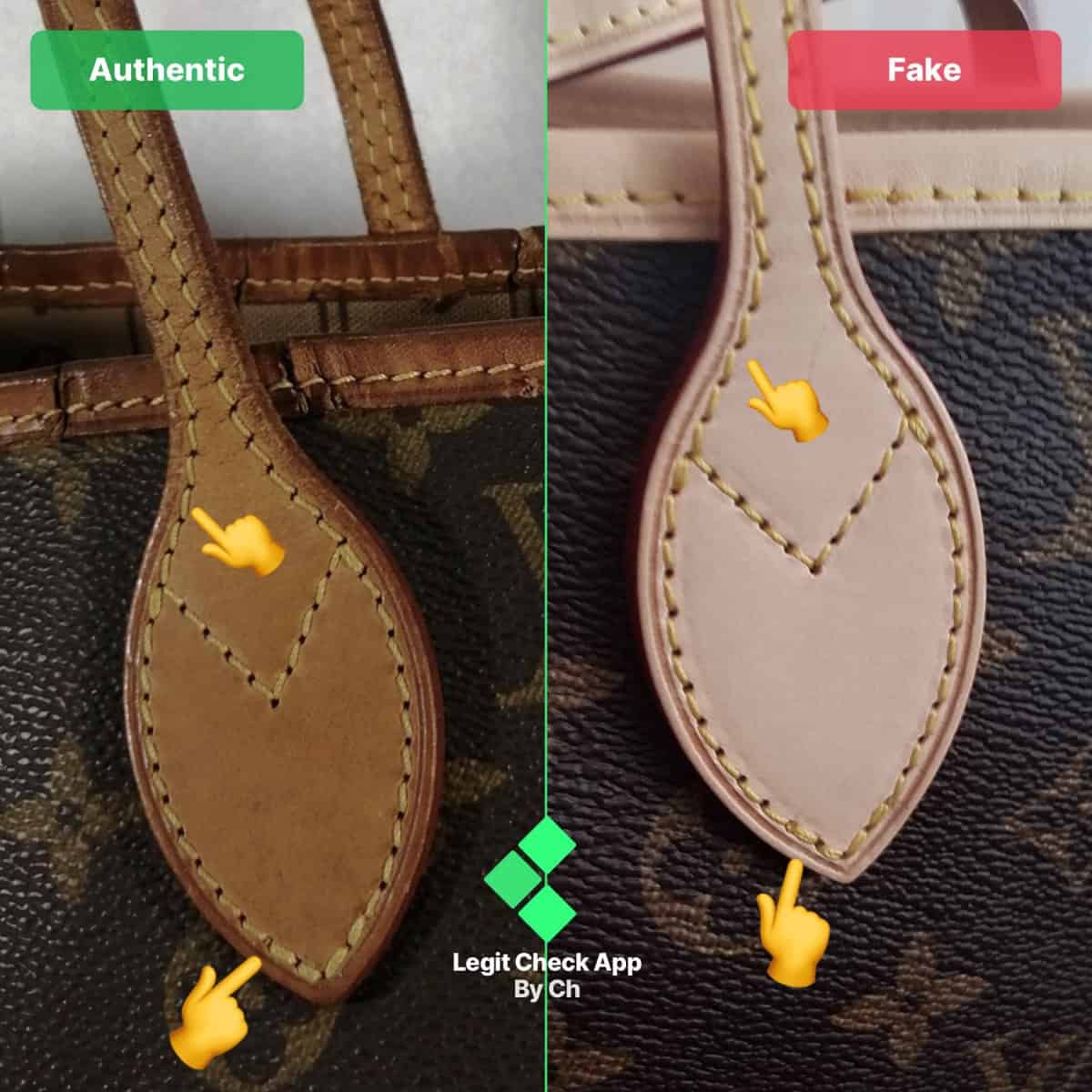Louis Vuitton Neverfull MM Real Vs Fake Bag Comparison - Legit Check By Ch