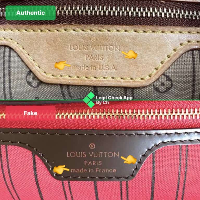 How to Spot a Real vs Fake Louis Vuitton Bag 10 Ways - Paisley