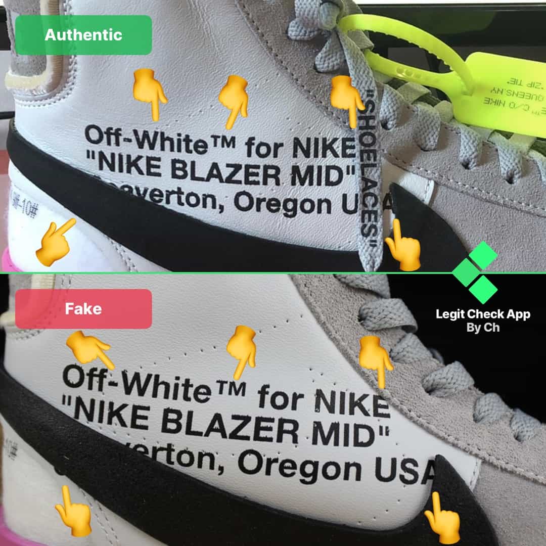 Nike x Off-White Authentication Guides - Legit Check App
