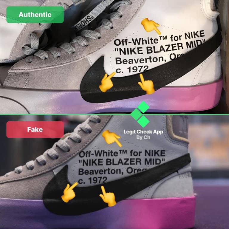 Fake Vs Real Off-White Blazer Serena Williams Queen Wolf Grey - Legit ...