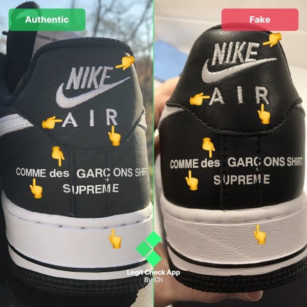 af1 supreme cdg