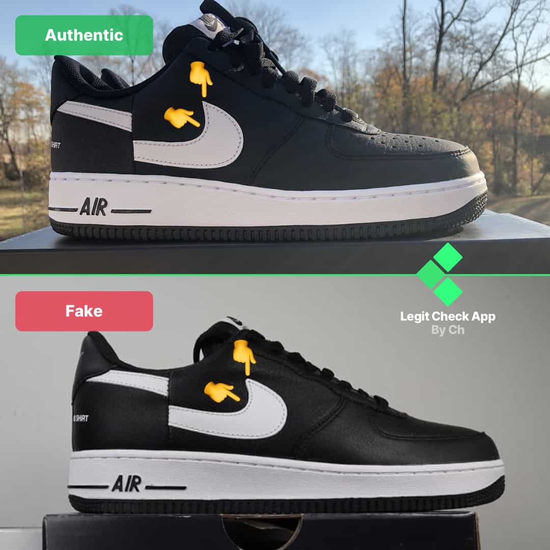 Nike Air Force 1 Supreme x CDG: How To Spot Fakes