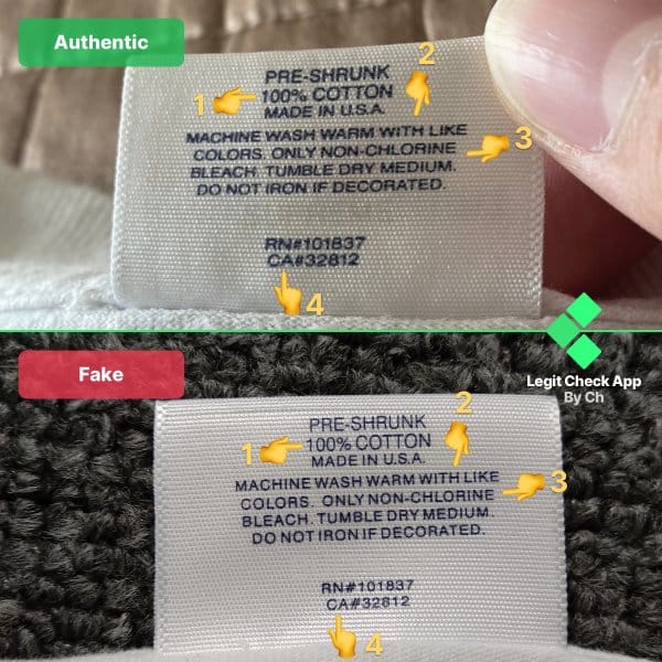 Original VS Fake: Supreme x CDG 