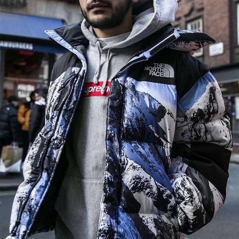 blue supreme jacket