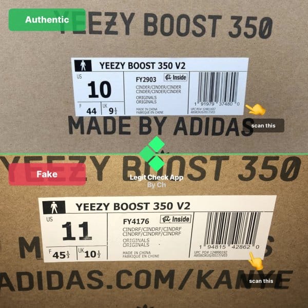 yeezy cinder stock numbers