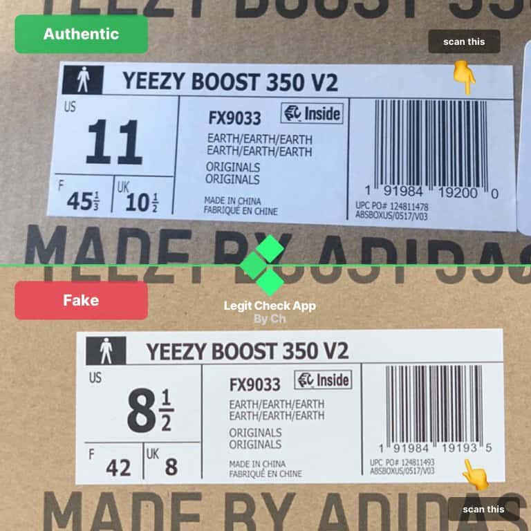 Yeezy 350 V2 Earth Legit Check: How To Spot Fakes - Legit Check By Ch