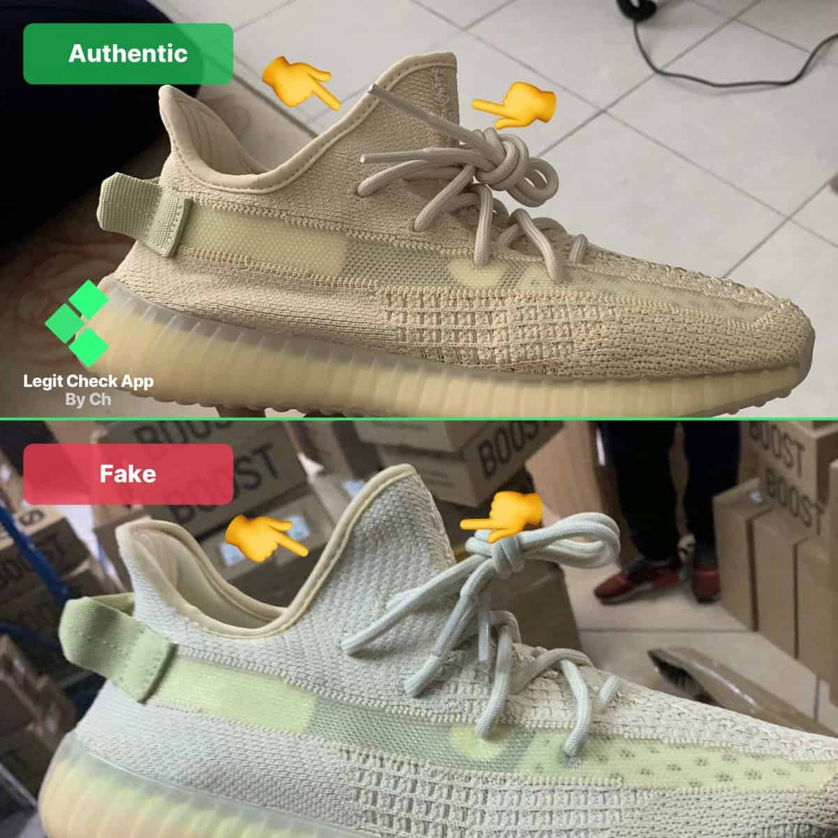 Yeezy Boost 350 V2 Flax: How To Spot Real VS Fake