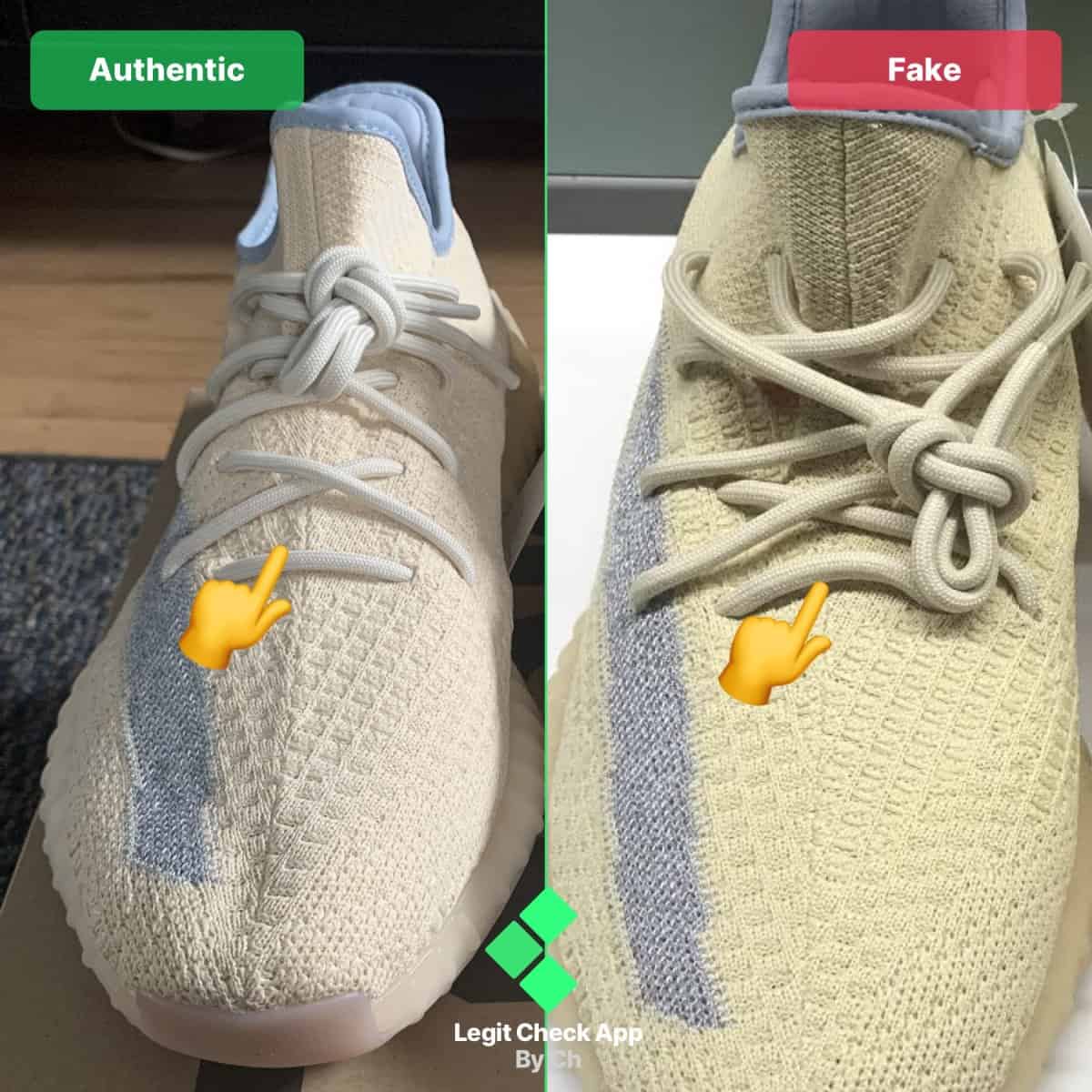 how to spot fake yeezy linen