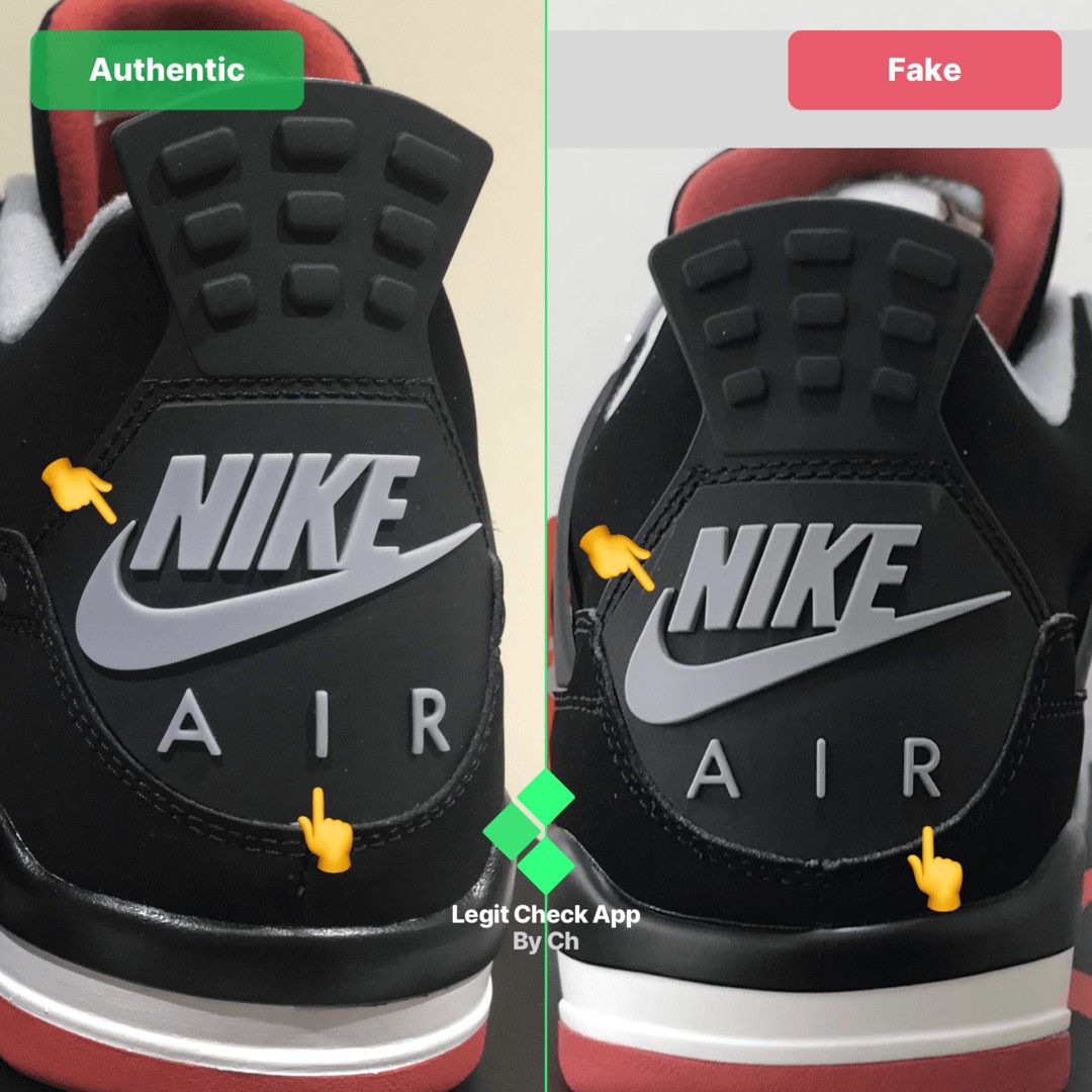 How To Spot Fake Air Jordan 4 Bred (2024) - Legit Check By Ch