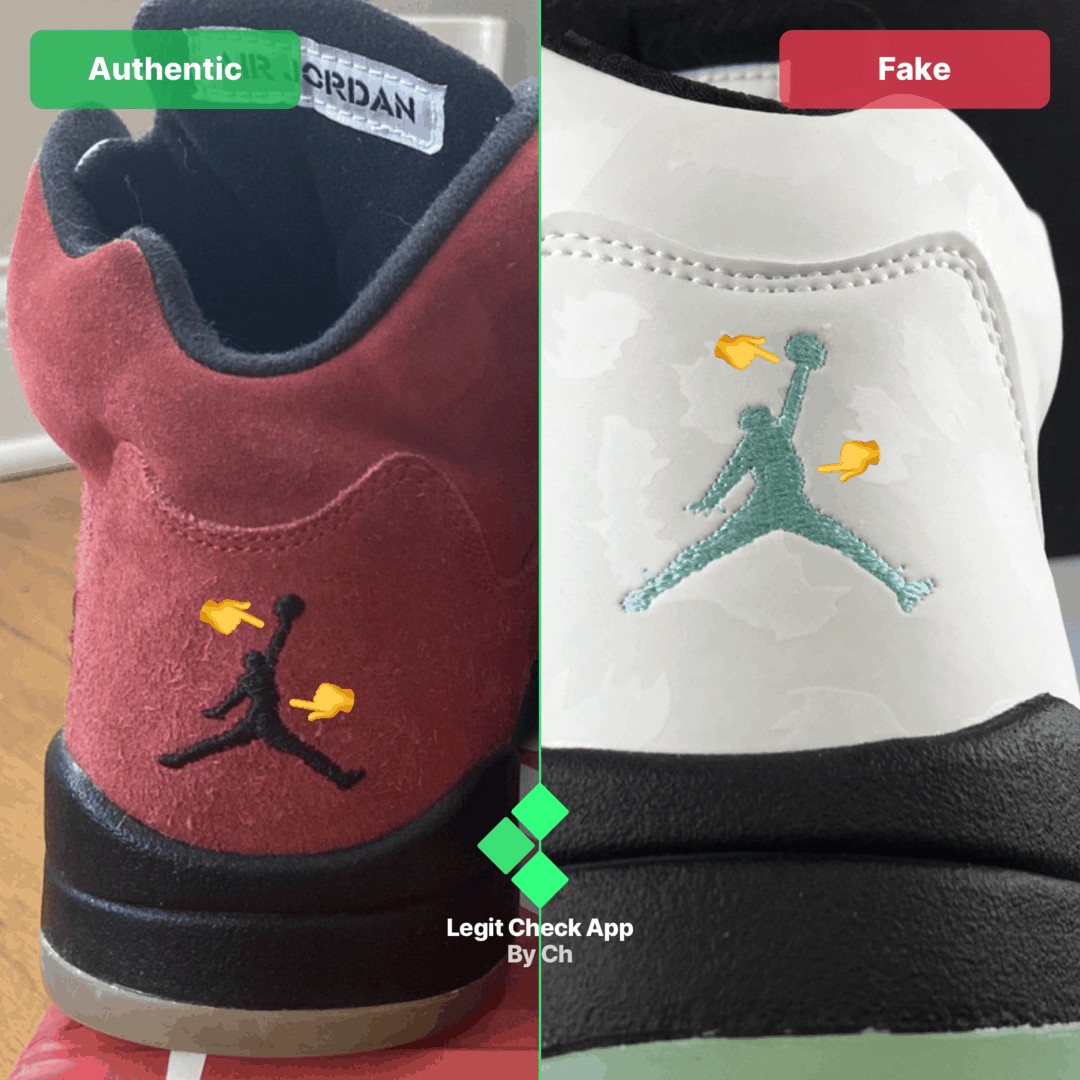 Real Vs  Fake  Air Jordan 5  Universal Colourway Guide 