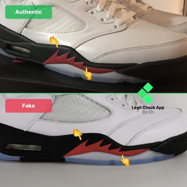 How To Tell If Jordan 5 Are Fake (2024) - Legit Check