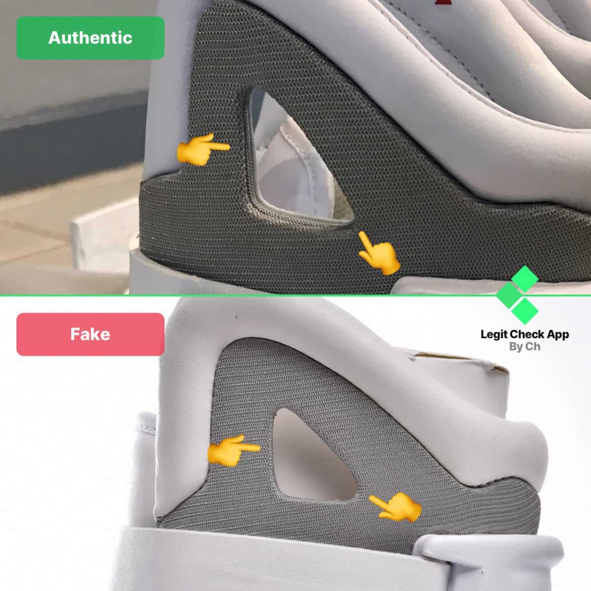 how to spot fake air mags