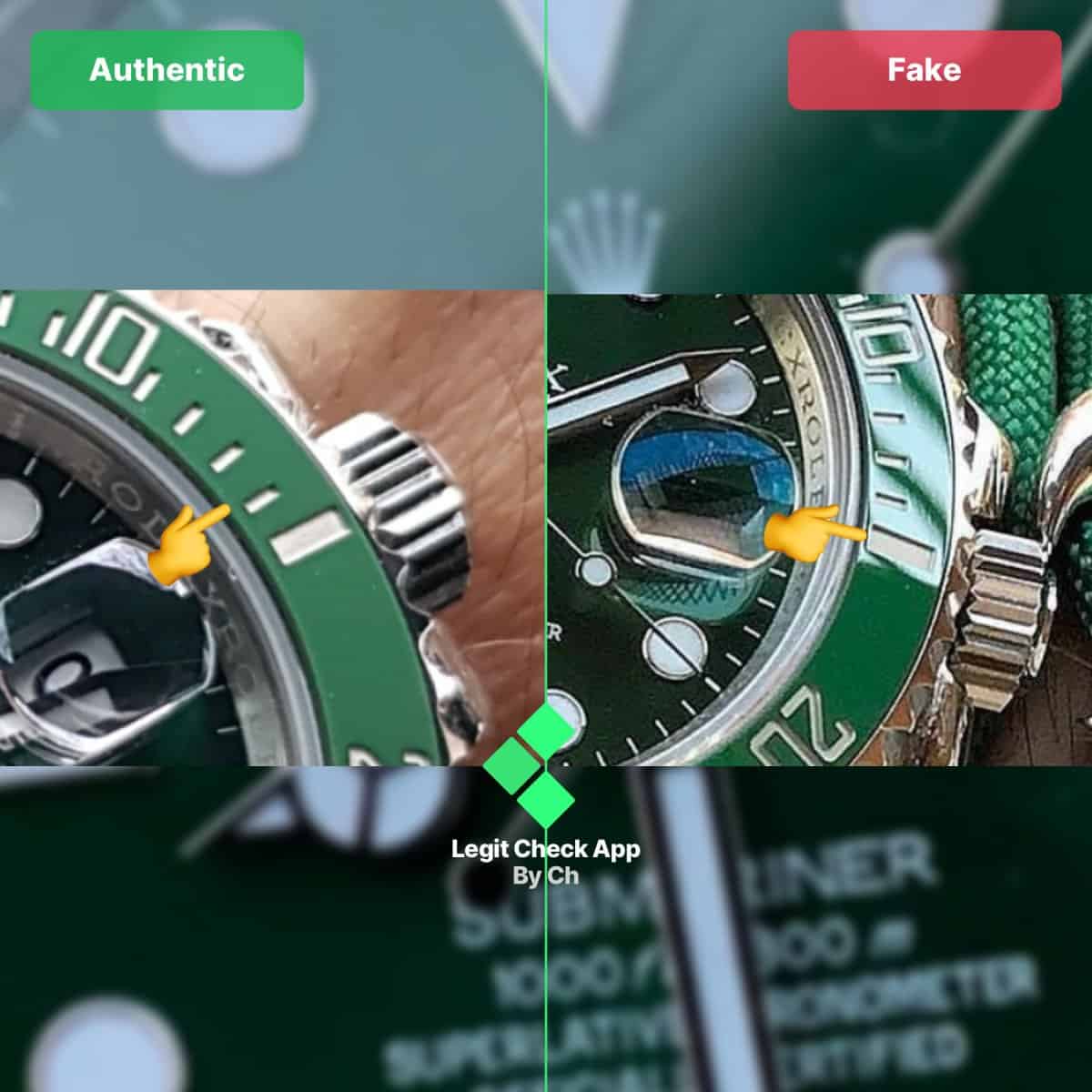 how to authenticate a rolex submariner hulk