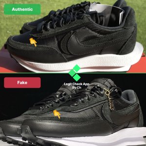 How To Spot Fake Nike Sacai Waffle - Legit Check By Ch