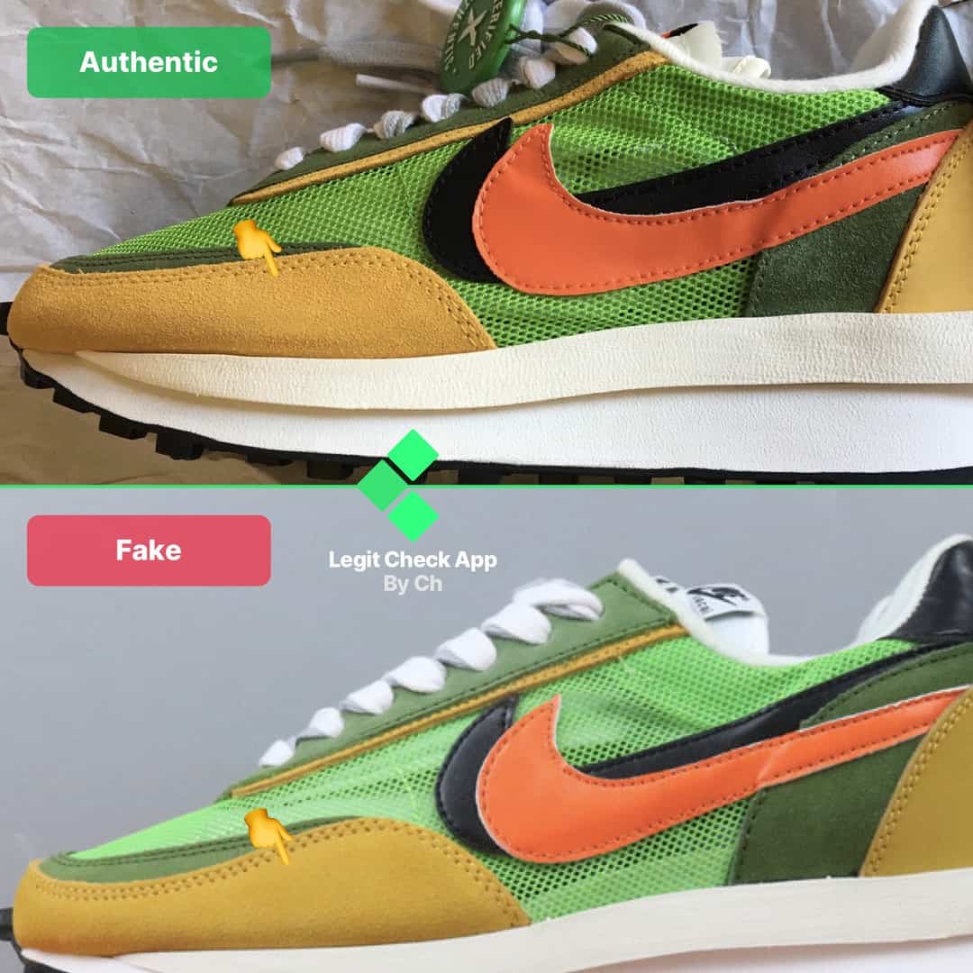 How To Spot Fake Nike Sacai Waffle - Legit Check By Ch