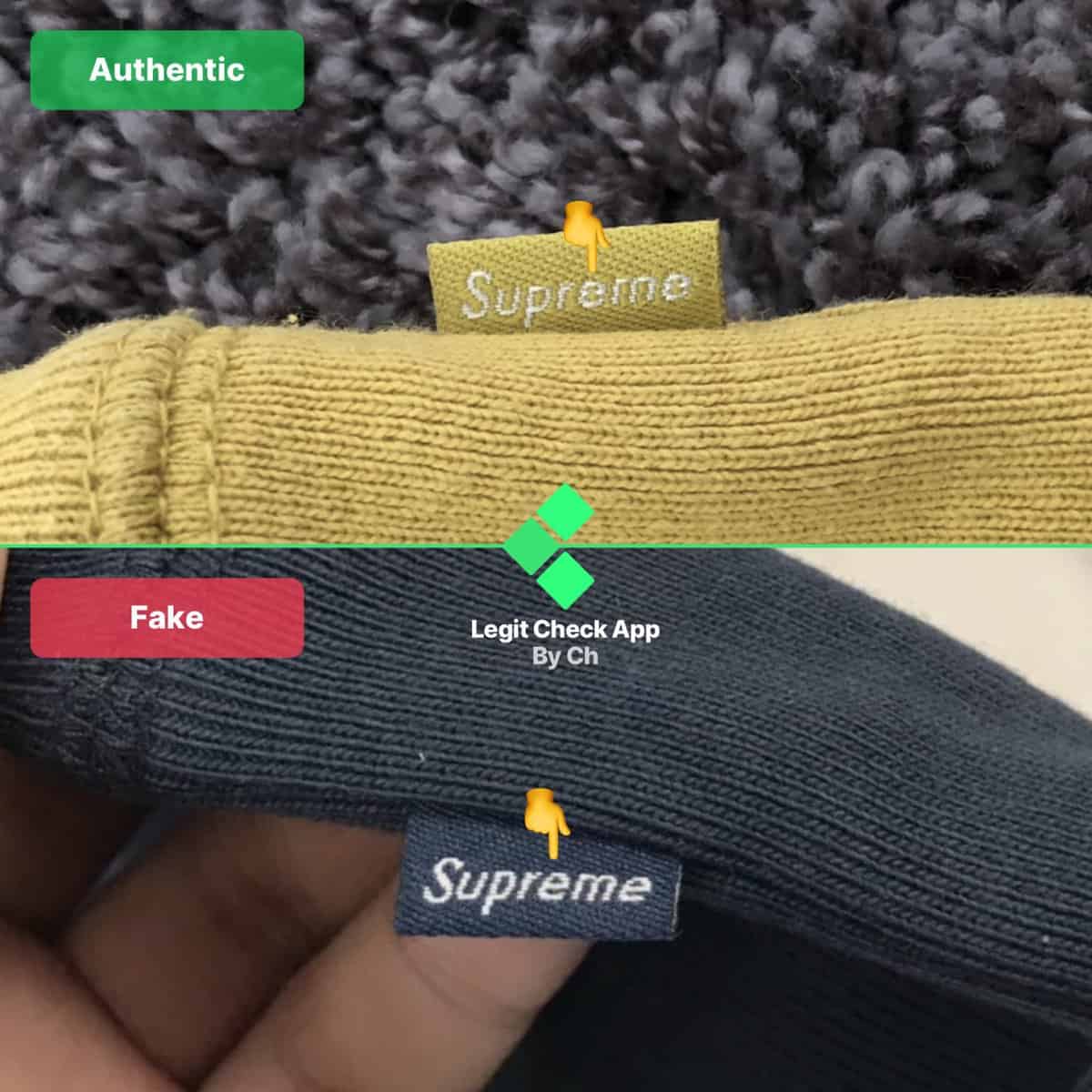 how to check supreme original