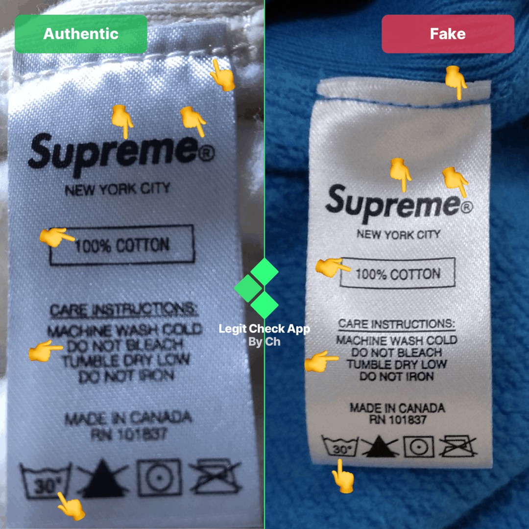 How You Can Spot Fake Supreme In 2022 - Legit Check By Ch
