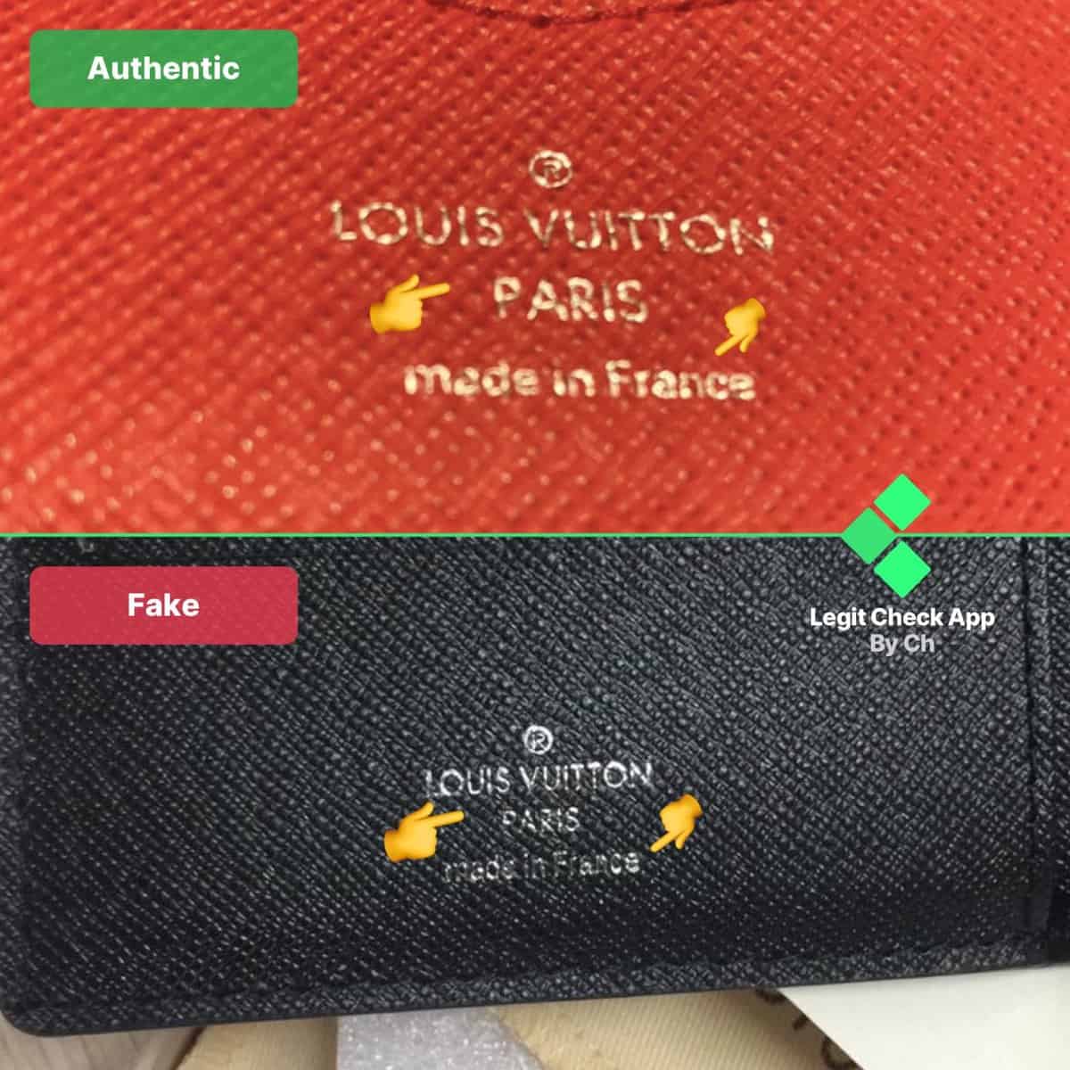 How To Spot A Fake Supreme x Louis Vuitton Wallet