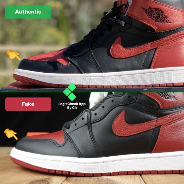 How To Spot Fake Air Jordan 1 Bred Banned - Legit Check By Ch