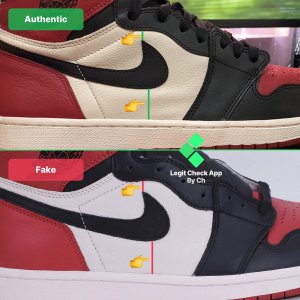 How To Spot Fake Air Jordan 1 Bred Toe (2024)